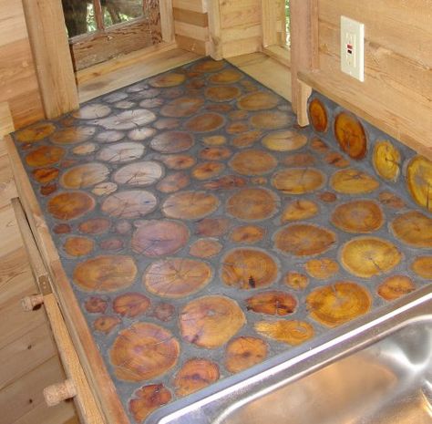 Cordwood entry Cordwood Homes, Lavabo Design, Cord Wood, Natural Homes, Cob House, Nature Friendly, Deco Originale, Beautiful Rooms, Natural Building