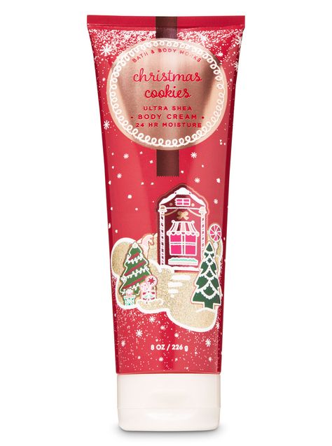 Christmas Cookies Ultra Shea Body Cream Bath Body Works Christmas, Southside Chicago, Bath And Body Works Lotion, Christmas Smell, Bath N Body Works, Bathroom Stuff, Body Fragrance, Christmas Scents, Holiday Scents