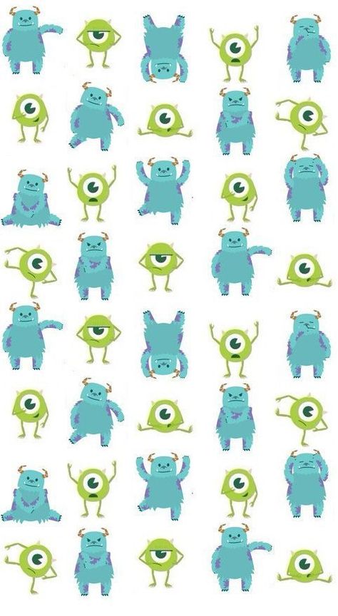 Mike Wazowski & Sulley Disney Monsters, Wallpaper Disney, Disney Background, Disney Iphone, Disney Images, Monster University, Wallpaper Iphone Disney, Trendy Wallpaper, Cute Disney Wallpaper