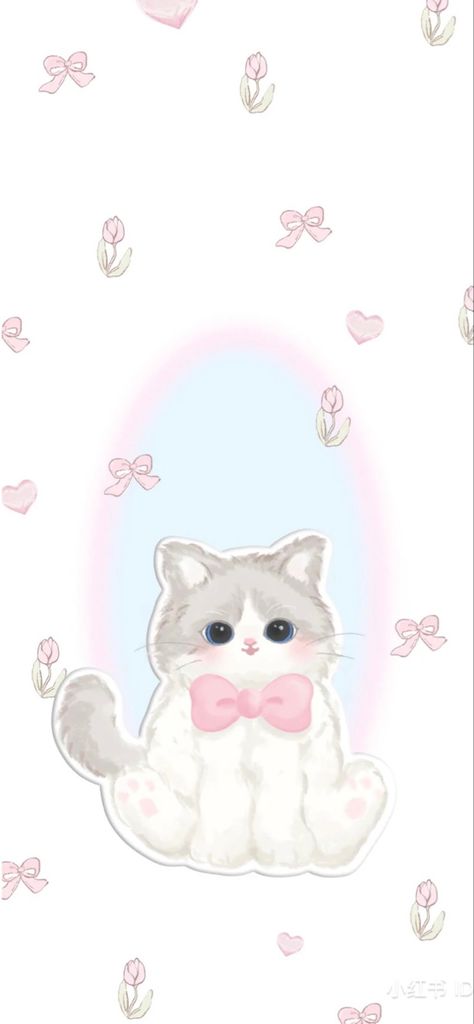 [💌] creds to xiaohongshu ID: ykacm123. Couqqete Wallpaper, Cat Pink Wallpaper, Phone Wallpaper Homescreen, Pink Cat Wallpaper, Cat Lockscreen, Soft Pink Wallpaper, Pink Wallpaper Kawaii, Tartan Wallpaper, Phone Wallpapers Vintage