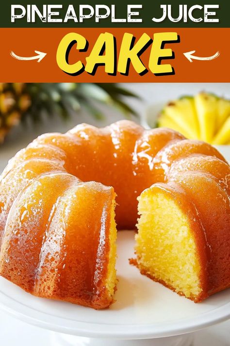 This pineapple juice cake is a tropical delight that combines the convenience of a boxed cake mix with the fresh, sweet flavor of pineapple. Box Pineapple Cake, Boxed Pineapple Upside Down Cake, Pineapple Baking Recipes, Pineapple Coconut Surprise Cake, Easy Pineapple Cake Recipe, Pineapple Upside Down Cake Recipe 9x13, Pineapple Juice Cake Recipe, Cake Mix With Pineapple, Fruit Cocktail Cake With Box Cake