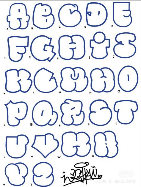 Types Of Graffiti Fonts, Grafitti Letters Fonts, P Graffiti Letter, Graffiti Art Letters Alphabet, Throwie Alphabets, Small Graffiti Art, Throwies Graffiti Alphabet, Graffiti Lettering Style Street Art, Throwies Graffiti