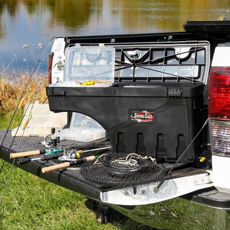 A #truck tool box keeps your equipment safe and dry whether you're driving to the hardware store or spending all day at a remote jobsite. Tool Boxes For Trucks, Truck Bed Storage Box, Truck Tool Boxes, Organize Ideas, Truck Bed Storage, Truck Tools, Truck Tool Box, Truck Boxes, Side Box