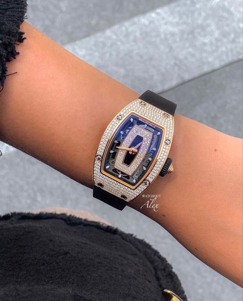 Richard Mille Watch Women, Richard Mille Women, Richard Mille Watches, Bvlgari Jewelry, Rolex Watches Women, Fashion Shoes Heels, Expensive Jewelry Luxury, Wrist Jewelry, Wrist Candy