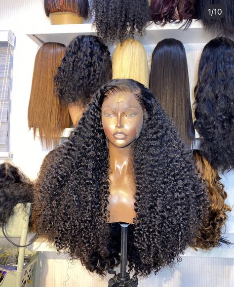 Long Curly Frontal Wig Hairstyles, Long Curly Frontal Wig, Curly Frontal Wig Hairstyles, Weave Business, Curly Frontal Wig, Nice Hairstyles, Wet And Wavy Hair, Lace Closure Hairstyles, Tape Ins