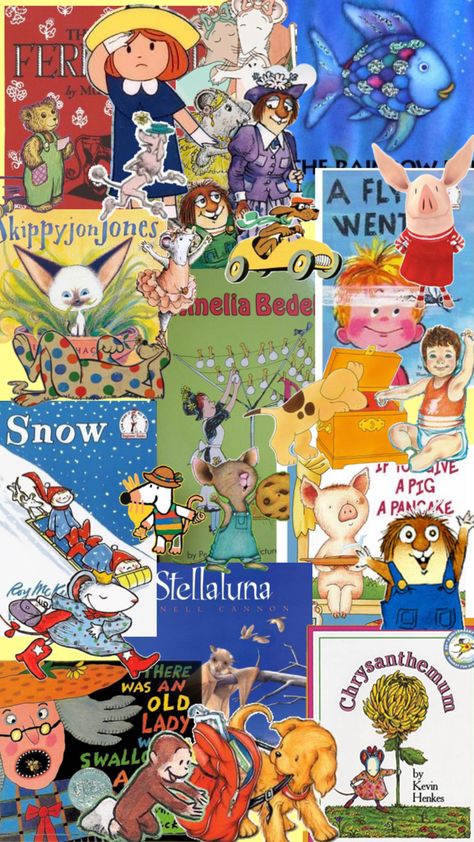 classic childrens books, from anglina, madeline, skippy jon jones, biscuit, i love you forever, macy the mouse, if you give a mouse a cookie, stella luna, there was an old lady who swallowed a fly, spot, dr suiess, little critter… Skippy Jon Jones, Skippyjon Jones, Swallowed A Fly, Mouse A Cookie, Stella Luna, Prek Classroom, Jon Jones, Classic Childrens Books, Little Critter