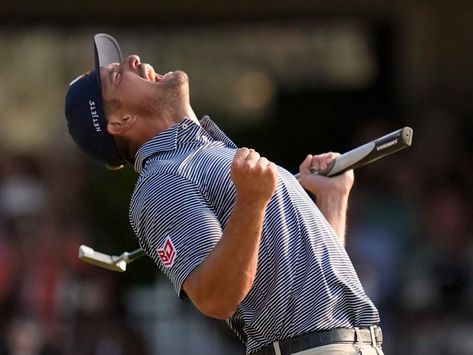 Bryson DeChambeau wins another U.S. Open : NPR Bryson Dechambeau Golf, Bryson Dechambeau, Brooks Koepka, Pro Golfers, Phil Mickelson, Rory Mcilroy, Pga Championship, Golf Tournament, All Songs