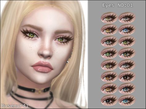 [Busenur41] Eyes 01 non-default Sims 4 Cc Eyes Color Default, Free Sims 4 Cc Eyes, Sims 4 Cc Face Details Eyes, Sims 4 Eyelashes Skin Detail, Sims 4 Eye Color, Sims 4 Cc Eyelashes, Sims 4 Eyes, Pearl Eyes, Cc Eyes