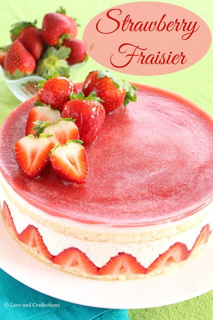 Strawberry Fraisier, Strawberry Recipes Easy, Coconut Cream Cake, Red Desserts, Strawberry Salsa, Pan Sin Gluten, Roasted Strawberries, Valentines Day Desserts, British Baking