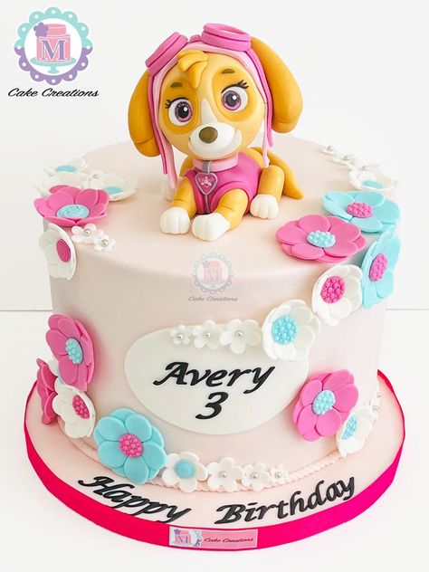 Paw Patrol Skye fondant cake Fondant Skye Paw Patrol, Paw Patrol Fondant Cake, Paw Patrol Cake Girly Sky, Paw Patrol Cake Skye Everest, Paw Patrol Birthday Cake Skye, Birthday Cake Skye Paw Patrol, Sky Birthday Cake Paw Patrol, Skye Cake Paw Patrol, Sky Cake Paw Patrol