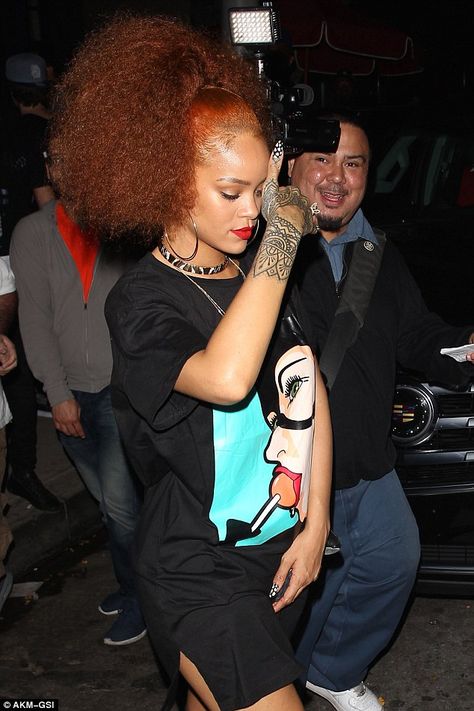 Rihanna Show, Pebbles Flintstone, Rihanna Outfits, Rihanna Looks, Rihanna Style, Bad Gal, Rihanna Fenty, Ginger Hair, Black Girls Hairstyles