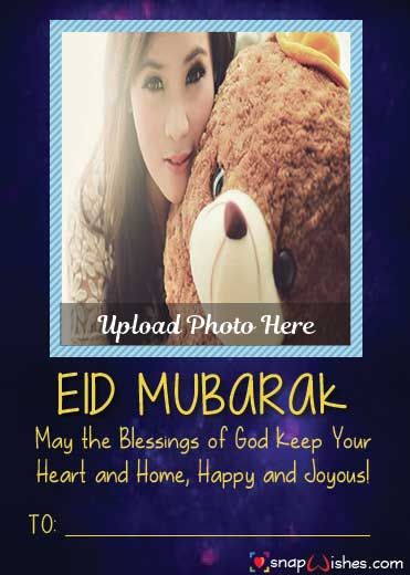 Express your heartiest wishes with your friends and family and wish them with specially designed personalized  Best Eid Greetings Snap Card. All professionally designed free ecards make your celebrations more joyous and fantabulous when you use our free birthday cards online. Eid Mubarak Photo Editing, Free Birthday Cards, Birthday Cards Online, Eid Mubarak Photo, Unique Birthday Wishes, Birthday Wishes With Name, Birthday Card Online, Eid Mubarak Card, Happy Eid Mubarak