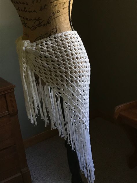 Boho Beach Sarong, Swimsuit Cover-up, Crocheted Wrap, Fringed Shawl Crochet Waist Wrap, Crochet Beach Cover Up Skirts, Crochet Skirt Cover Up Pattern Free, Crochet Bathing Suit Cover Up, Wrap Skirt Crochet, Beach Cover Crochet, Crochet Beach Wrap, Crochet Wrap Skirt, Crochet Beach Skirt