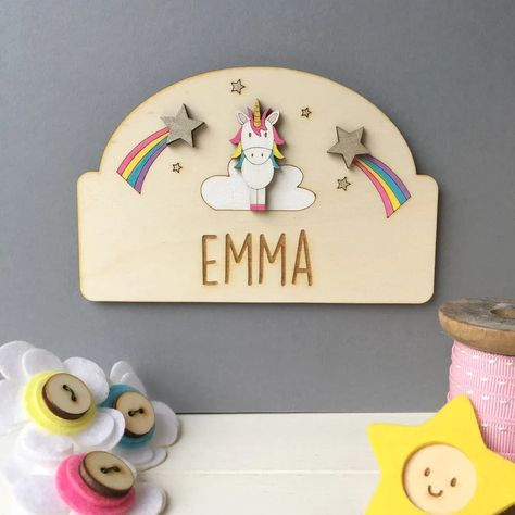 This Wall Hangings item by JustToppersUK has 144 favorites from Etsy shoppers. Ships from United Kingdom. Listed on Feb 24, 2024 Jungle Door, Girls Door Sign, Painted Unicorn, Girls Room Sign, Framed Initials, Girls Room Diy, Kids Door Signs, Christening Candle, Door Plaque