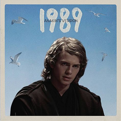 Taylor's albu but with Anakin From The Moment I Met You Anakin, I Love My Boyfriend Anakin Skywalker, Anakin Skywalker Poster, Anakin Skywalker Kid, Anakin Skywalker Padawan, Anakin Skywalker Pfp, Anakin Skywalker Aesthetic, Poppy Singer, Star Wars History