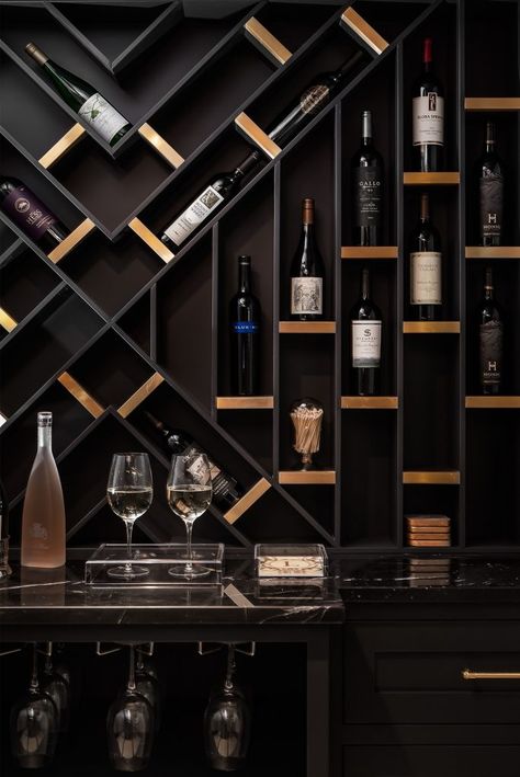 Butik Design, Home Bar Rooms, Modern Home Bar, Bar In Casa, Home Wine Cellars, Wine Cellar Design, Cellar Design, Home Bar Designs, 카페 인테리어 디자인