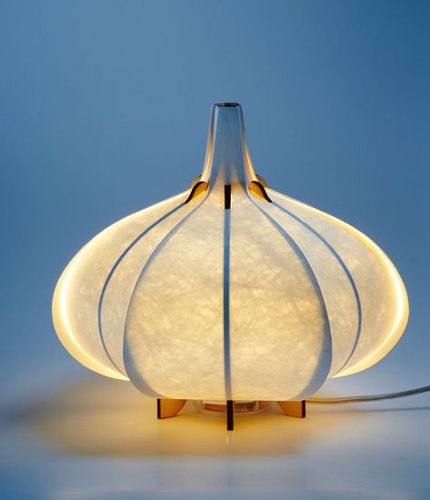 Garlic and Urchin Light – www.wedesign.gr Greek Design, Floor Light, Sea Urchin, A Sea, Floor Lights, Light Table, Paper Lamp, Industrial Design, Lighting Design