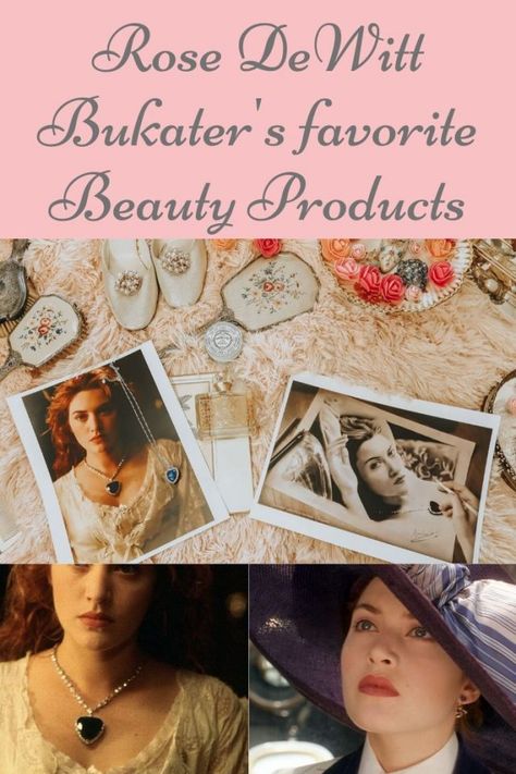 Rose Dewitt Bukater Makeup, Rose Dewitt Bukater Aesthetic, Titanic Makeup, Edwardian Makeup, Rose Dewitt Bukater, Rose Dawson, The Heart Of The Ocean, Heart Of The Ocean, Titanic History