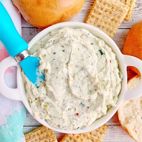 15 Game-day Dips That Will Definitely Win You MVP | Foodtalk Pepper Cream Cheese, Flavored Cream Cheese, Caramel Dessert, Caramel Dessert Recipes, Types Of Peppers, Caramelized Onion Dip, Easy Vegetable Side Dishes, Cheesy Dip, Corn Casserole Recipe