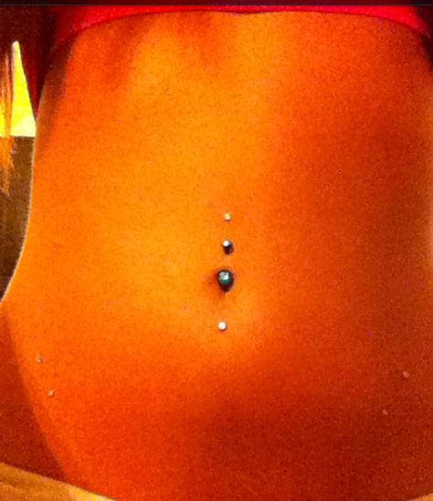 My surface piercings Double Belly Piercing, Surface Piercing, Button Piercing, Piercing Ideas, Navel Piercing, Belly Piercing, Belly Button Piercing, Body Modifications, Belly Button