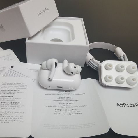 Apple Air Pods Pro (Gen 2), Sealed With Charging Case. Earbud Decoration, Apple Air Pods Pro, Headphones Apple, Air Pods Pro, Apple Headphones, Apple Headphone, Air Pod, Bday Gifts, Case 39