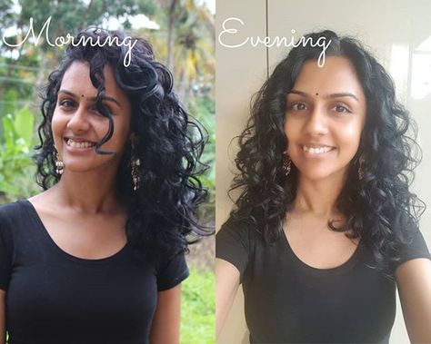 16 mistakes you might be making in your curly hair routine | CurlsandBeautyDiary Indian Curly Hair Routine, Gel Curly Hair, Humidity Hair, Curly Hair Products, Curly Hair Photos, Hair Dry, Beautiful Curly Hair, Haircuts For Curly Hair, Curly Girl Method