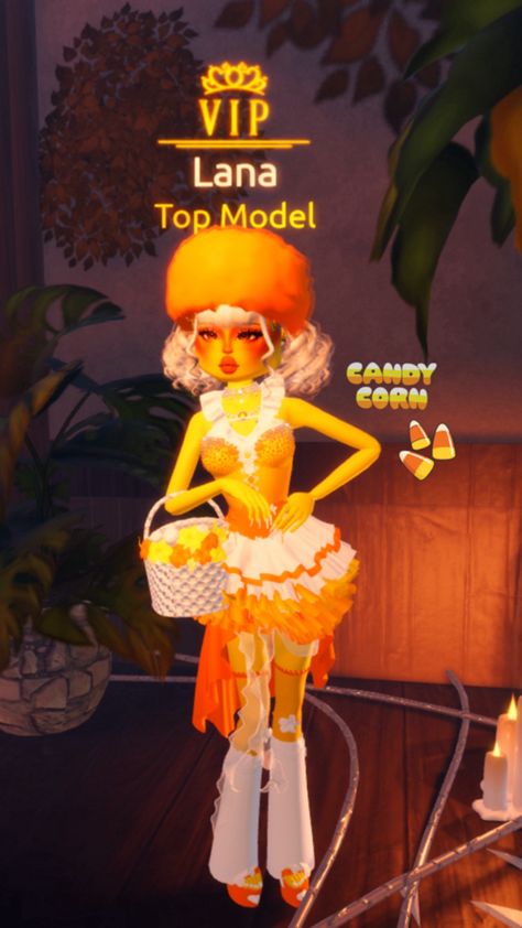 lanasdti_ on TikTok Candy Dress, Candy Corn, Dress To Impress, Corn, Candy