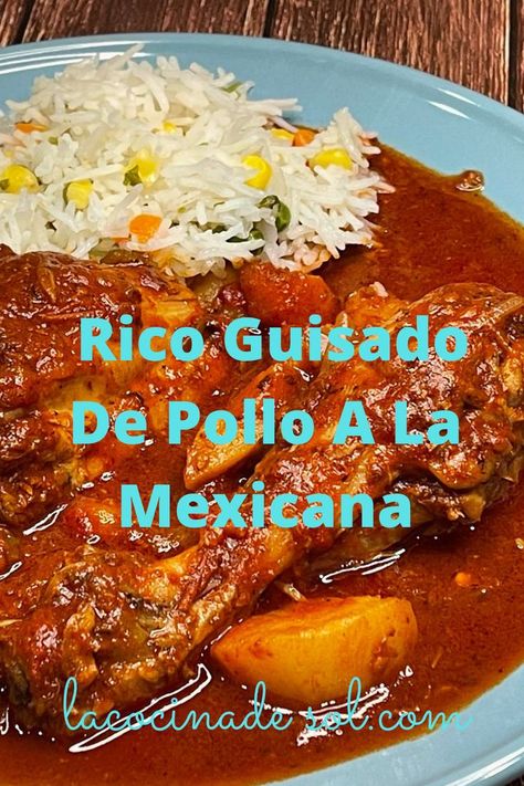 Receta de pollo en salsa roja.Cómo Preparar esta rica receta de pollo a la mexicana.Receta completa Paso a paso.De como hacer este rico pollo a la mexicana. Es un platillo muy riquisimo y facil de hacer.Preparado con chile guajillo,chile puya,jitomate. Aromatizado con laurel. Cómo hacer guisado de pollo en salsa roja.Para concentir a la Familia. Pollo Mexicano Recipes, Polo Guisado, Chicken Guisado, Crockpot Pollo Guisado, Creamy Chipotle Chicken Recipe, Instant Pot Pollo Guisado, How To Make Pollo Guisado, Pollo Guisado Recipe, Guajillo Chile