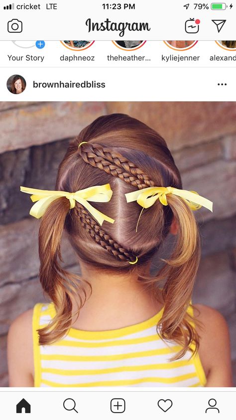 Girls Hairdos, Girl Hairdos, Easy Little Girl Hairstyles, Girly Hairstyles, Girl Hair Dos, Lil Girl Hairstyles, Girls Hairstyles Easy, Toddler Hairstyles, Toddler Hairstyles Girl