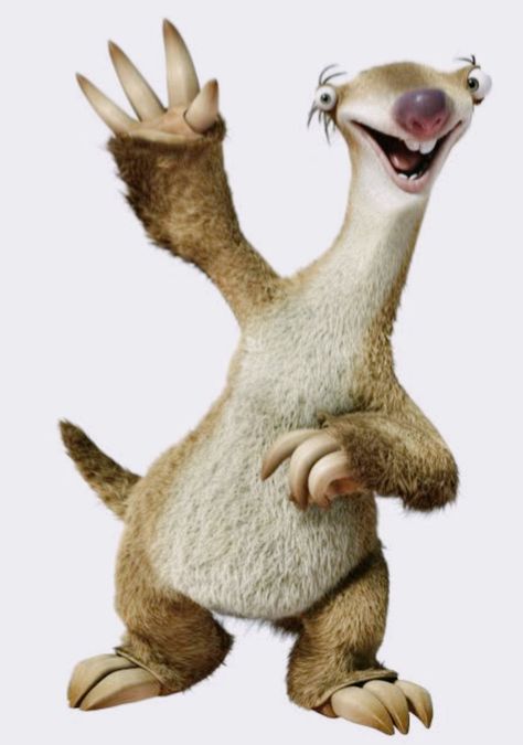 Syd Ice Age, Hear Me Out Character Ideas, Disney Side Characters, Hear Me Out Characters Crazy, Weirdest Hear Me Out Characters, Ice Age Characters, Diego Ice Age, Ugly Characters, Sid From Ice Age