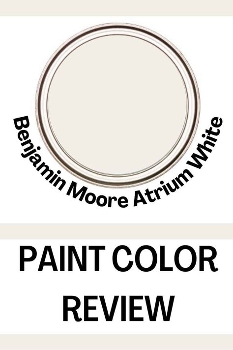 Benjamin Moore Atrium White OC-145 Atrium White Benjamin Moore Walls, Atrium White Benjamin Moore, Benjamin Moore Atrium White, Trendy Paint Colors, Most Popular Paint Colors, White Paint Color, Bold Paint Colors, Interior Wall Colors, Painted Kitchen Cabinets Colors