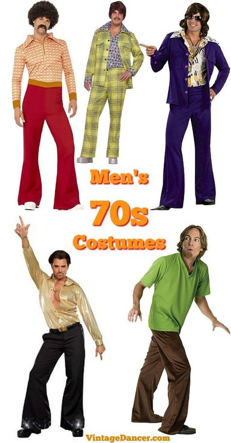 70s Dress Up Ideas, 70s Theme Outfit, Disco Outfit Men, Mens Disco Costume, 70s Disco Party Outfit, 70s Dress Up, 70s Costumes, Disco Clothing, 70s Outfits Men