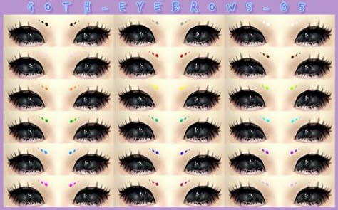 Decay Clown Sims: Goth eyebrow 05 • Sims 4 Downloads Sims4 Eyebrows, Sims 4 Alt Cc, Goth Eyebrows, Clown Goth, Alt Shoes, Sims 4 Cas Mods, The Sims 4 Custom Content, Goth Hair, Sims 4 Cc Makeup