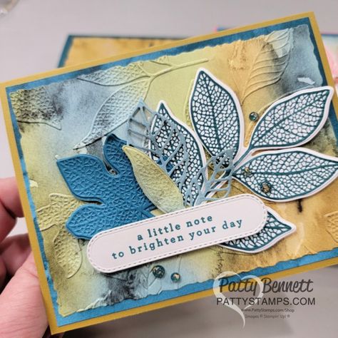 Stampin Up Changing Leaves Card Ideas, Stampin Up Changing Leaves Bundle, Su Changing Leaves Cards, Su Changing Leaves, Stampin Up Changing Leaves Cards, Changing Leaves Stampin Up Cards, Rocker Cards, Patty Bennett, Autumn Cards