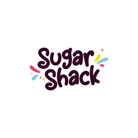 Candy Business Logo, Energetic Graphic Design, Candy Logo Design Ideas, Candy Logo Design, Sweet Shop Logo, Fun Logos Inspiration, Snack Logo, Sweets Logo, Fun Logos