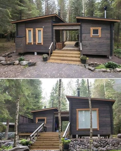 Affordable Shipping Container Homes Tiny Home Shed, Shed Cabin, Log Home Living, A Cabin In The Woods, Shed Home, Shed To Tiny House, Shed Homes, House Cabin, Building A Shed