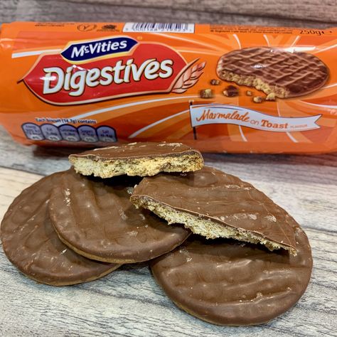 Comfort Snacks, Cherry Bakewell, African Cooking, Digestive Biscuits, Yummy Comfort Food, On Toast, Chocolate Orange, Food Reviews, New Flavour