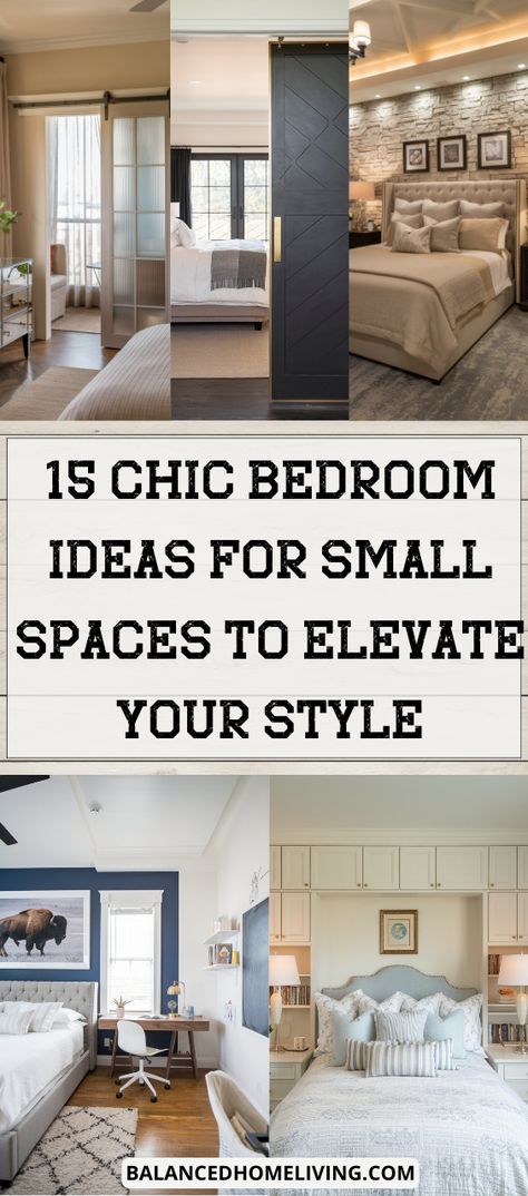 15 Chic Bedroom Ideas for Small Spaces to Elevate Your Style Small Room Big Bed, Creative Bedroom Ideas, Chic Bedroom Ideas, Stackable Furniture, Next Bedroom, Sage Green Bedroom, Big Beds, Creative Bedroom, Ideas For Small Spaces