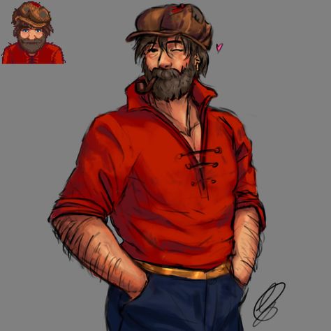 Willy Stardew Vally, Willy Stardew Valley Fanart, Sdv Bachelors Fanart, Willy Star Dew Valley, Stardew Valley Spirits Eve, Marlon Stardew Valley, Stardew Valley Pfp Matching, Stardew Valley Expanded Fanart, Stardew Valley Willy