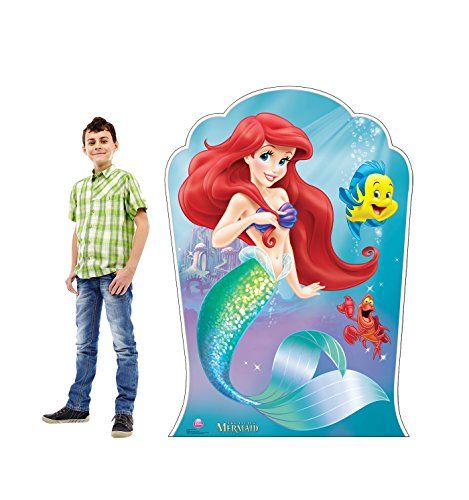 Advanced Graphics Ariel and Friends Life Size Cardboard Cutout Standup - Disney's The Little Mermaid Life Size Cardboard Cutout, Mermaid Party Supplies, Mermaid Kids, Mermaid Parties, Cardboard Cutout, Ariel The Little Mermaid, Mermaid Party, Head Start, Little Mermaid