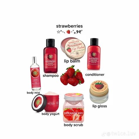 Strawberry Lip Balm, Body Hygiene, Beauty Routine Tips, Shower Skin Care, Body Smells, Body Care Products, Pretty Skin Care, Perfume Scents, Bath And Body Care