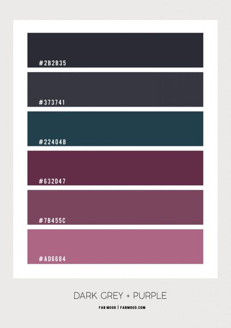 Dark Grey and Purple Living Room Colour Scheme Living Room Colour Palette, Grey And Purple Living Room, Room Colour Palette, Berry Living Room, Blue And Pink Living Room, Pink And Purple Room, Script Dr, Living Room Colour, Purple Living Room