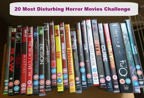 20 Most Disturbing Horror Movies Challenge - My Random Musings Disturbing Movies List, Disturbing Horror Movies, K Movies, Horror Movie List, Disturbing Horror, Rick Hoffman, American Mary, The Others Movie, Horror Movies Scariest