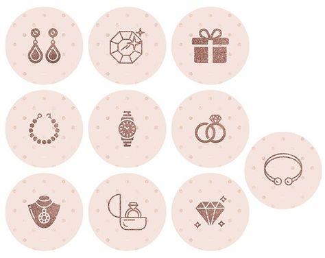 Inspiration for Instagram Story Covers Jewelry Logo Ideas, Jewelry Packaging Design, Icon Jewelry, Black And White Instagram, Instagram Story Highlight Icons, Jewelry Making Business, Story Highlight Icons, Glitter Jewelry, Jewelry Rose Gold