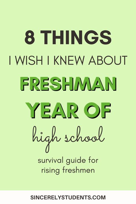 Learn how to survive freshman year of high school with these best tips! Here are 8 things I wish I knew before starting the first year of high school. Check it out to thrive in high school! High School Traditions Ideas, Things I Wish I Knew In High School, High School Survival Kit Freshman Gift, How To Survive High School, High School Freshman Tips, First Day Outfit Ideas, Tips For Freshman In High School, High School Hacks Freshman Year, 1st Day Of High School