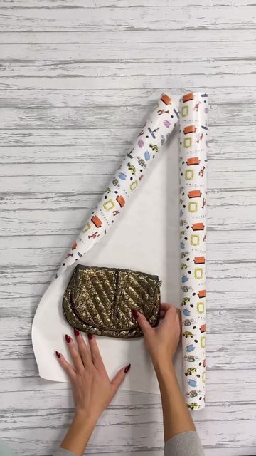 How To Gift Wrap A Handbag, How To Wrap A Purse As A Gift, Gift Wrap, Gift Wrapping, Purse, Queen, On Instagram, Gifts, Instagram