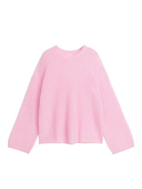 Mohair Jumpers, Pull Rose, Pink Jumper, Stil Inspiration, Knitted Jumper, Pink Sweater, Mode Outfits, Fitness Inspo, Outfit Inspirationen