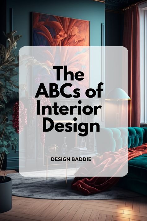 Decor Rules, Interior Design Business Plan, Interior Design For Beginners, Language Concepts, Interior Design Basics, Job Growth, Learn Interior Design, Interior Design Principles, Interior Design Institute