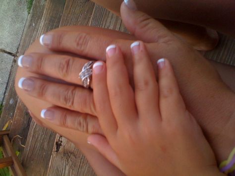 mother daughter day we got our nails done Mother Daughter Nails Ideas, Mom And Daughter Nails, Mommy Daughter Nails, Mother Daughter Nails, Mommy And Me Nails, Mom Nails, Daughter Day, Ten Nails, Mom And Daughter Matching