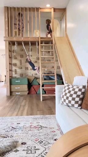 Indoor Playroom, Baby Playroom, Kids Loft, Basement Playroom, Kids Room Interior Design, Toddler Playroom, Kids Playroom Decor, Kids Bedroom Inspiration, The Angle